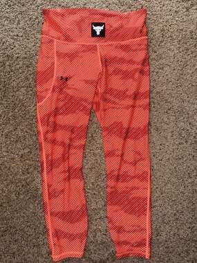 Under Armour Project Rock HeatGear Compression Leggings Size Large